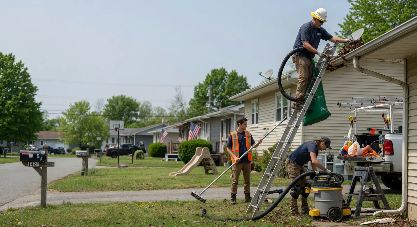 Gutter Installation in Sarahsville, OH near me
